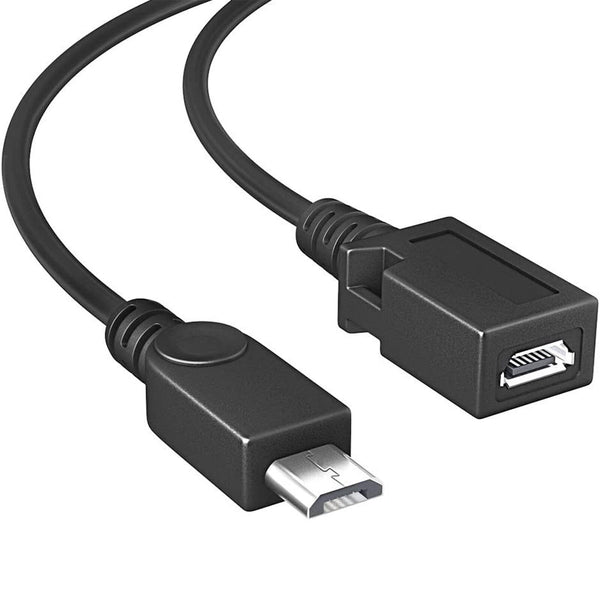 2 In 1 OTG Micro USB Host Power Y Splitter USB Adapter to Micro 5Pin 20cm