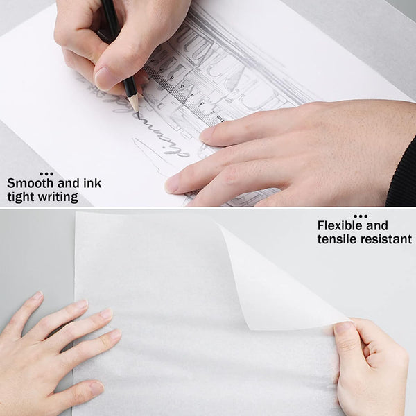 Butter Tracing Paper Sketch Artist Translucent Roll Drawing Copy Drafting Art AU