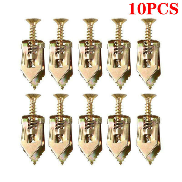 10-50X Self-Drilling Anchors Screws Set Percussion Types Expansion Screws Tools