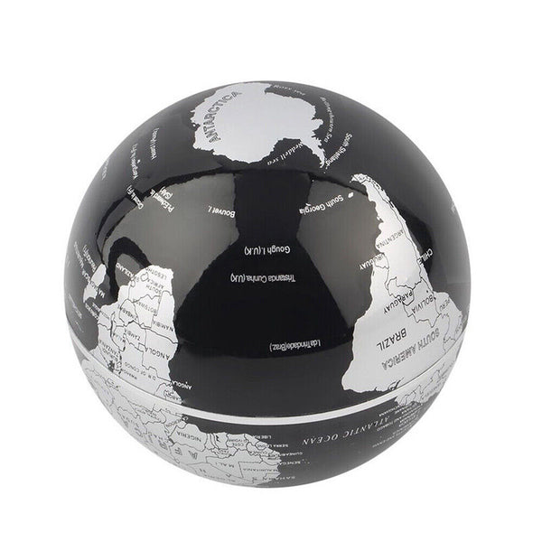 C Shape LED World Map Decoration Magnetic Levitation Floating Globe Light - Lets Party