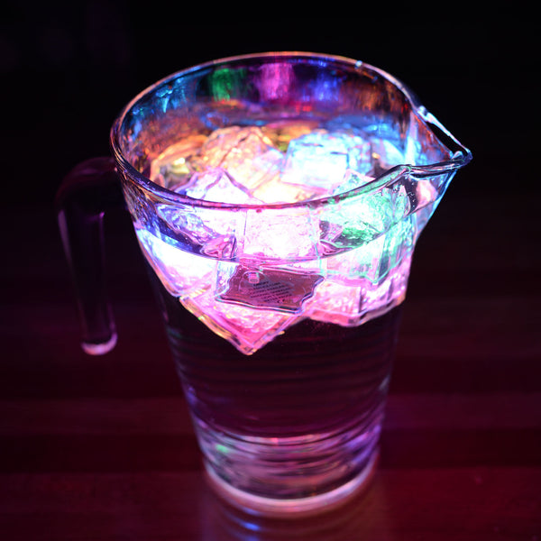 Ice Cube Sensor LED Light Lighting Party Wedding Venue XMAS Glow - Lets Party