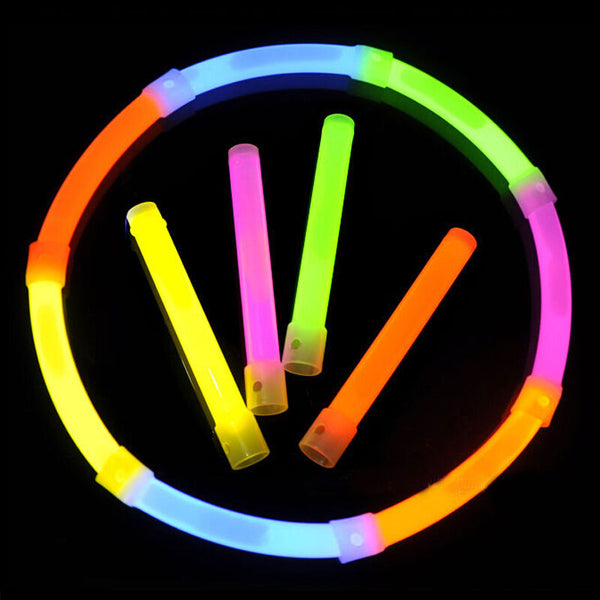 Thick Glow Sticks Glowsticks 13cm Party Light Camping Glow in the dark Favor Toy - Lets Party