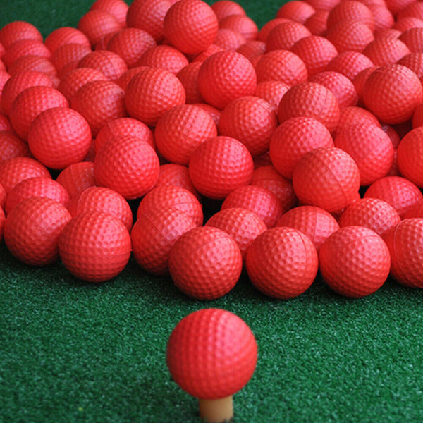 Practice Foam Golf Balls Easy Visibility Training Indoor Outdoor 12 Or 24 Pcs - Lets Party