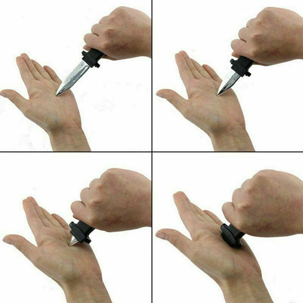 Tricky Disappearing Knife Fake Prank Blade Novelty Trick Stage Toy Prop Game - Lets Party