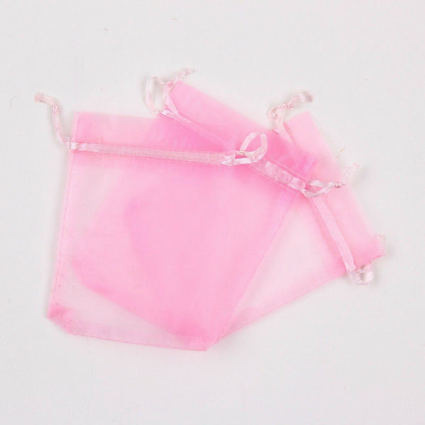 10/50 pcs Organza Bag Sheer Bags Jewellery Wedding Candy Packaging Beads Gift - Lets Party