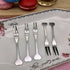 10PCS Appetizer Dessert Forks Stainless Steel Mini Salad Fruit Cake Cocktail - Lets Party