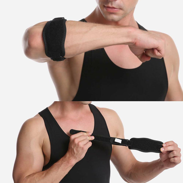 Adjustable Tennis/Golf Elbow Support Brace Strap Band Forearm Protect Wrap - Lets Party