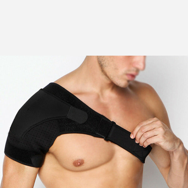 Pain Relief Shoulder Brace Rotator Cuff Support Therapy Belt Sleeve Men Unisex - Lets Party