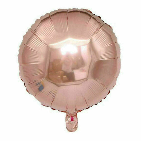 24pcs/set 30th Happy Birthday Balloon Rose Gold Chrome Confetti Number Balloons - Lets Party