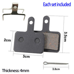Mountain Bike Bicycle Disc Brake Pads For Shimano Mechanical/Hydraulic