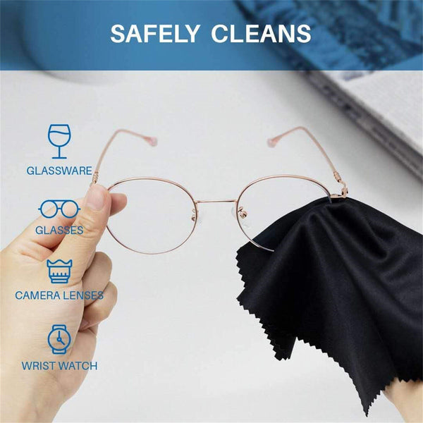 10PCS Glasses Microfiber Cleaner Camera Lens Phone Sunglasses Cleaning Cloths AU