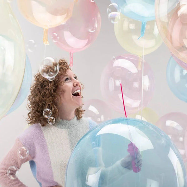 Bulk Latex Balloons 25/30cm Crystal Bubble Balloons Party Wedding Birthday Decor