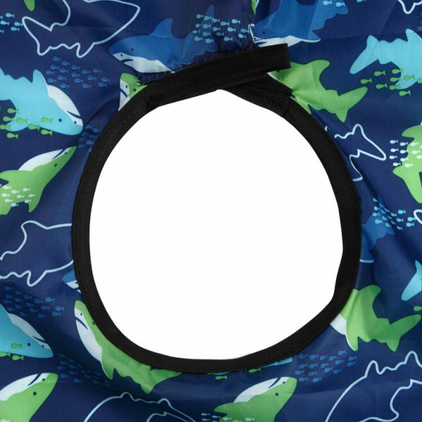 1X Kids Haircut Cape Salon Waterproof Hair Cutting Gown Nylon Hairdresser Barber