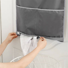Laundry Bag – Hanging Over Door Washing Basket Hamper for Clothes