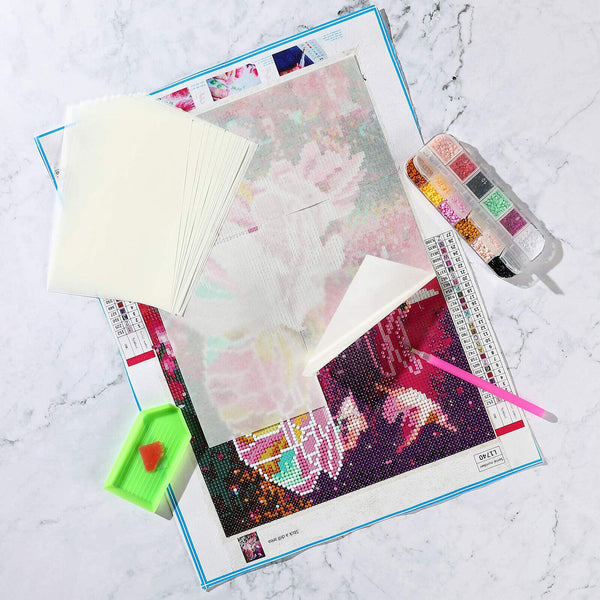 10-50X Diamond Painting Release Paper Double-Sided Release Non-Stick Paper Cover