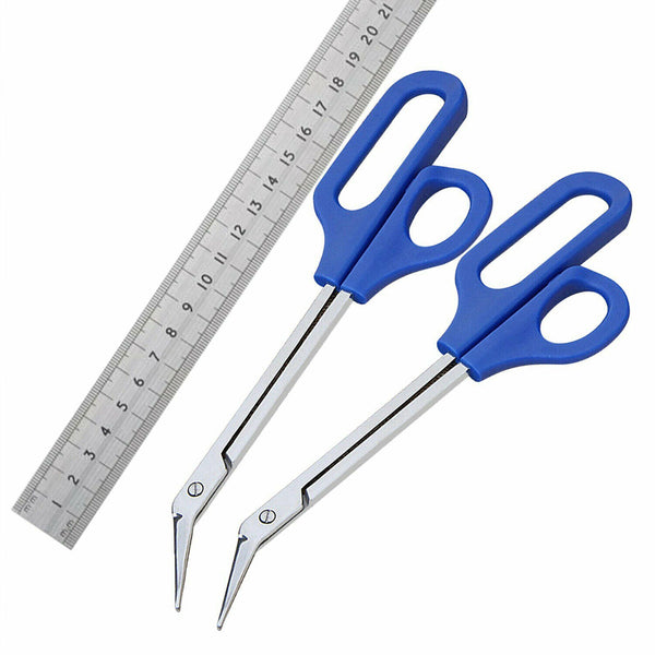 Easy Grip Toenail Scissors Clippers Long Reach Toe Nail Trimmer Cuticle Cutter