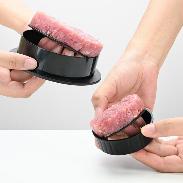 5in1 Hamburger Press Mould Stuffed Non-stick Burger Patty Maker Kitchen Tools AU