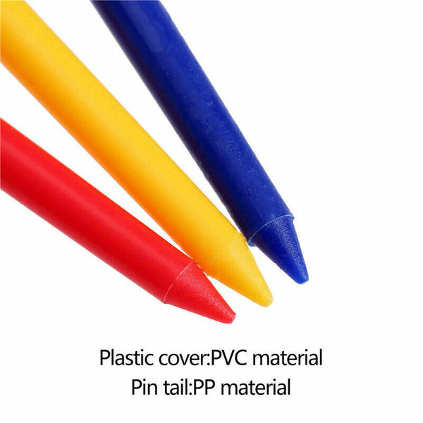 100Pack  83mm Golf Tees Multi Color Plastic With Rubber Cushion Top  Quality  AU