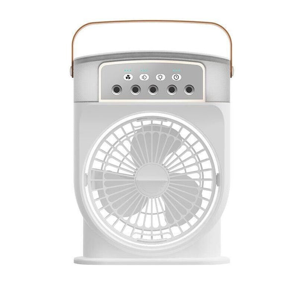 3 Speed Desk Misting Fan Spray Water Mist Fan Nightlights with 600ML Water Tank