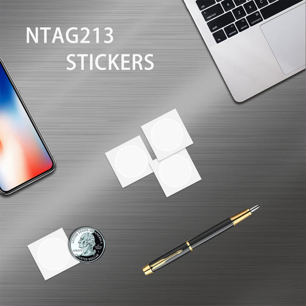 40PCS NFC TAG Sticker NTAG 213 Universal Label RFID Tag For Android NFC Phones