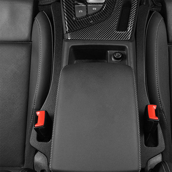 2Pcs Car Seat Gap Filler Spacer Auto PU Universal Soft Holster Blocker Pad AU