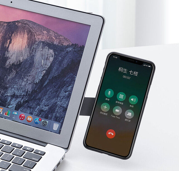 NEW Magnetic Adjustable Phone Computer Holder Laptop Side Mount Clip Bracket AU