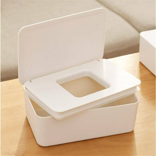 Tissue Box Cover Holder Dispenser Plastic Wet Covers Paper Holders Organiser AU