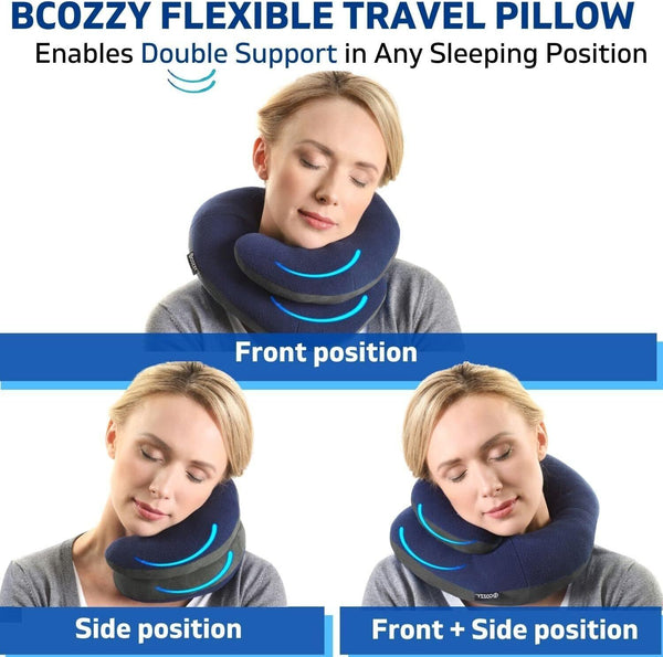 Soft Neck Pillow for Travel Comfortable & Breathable Memory Foam U Shaped Pillow