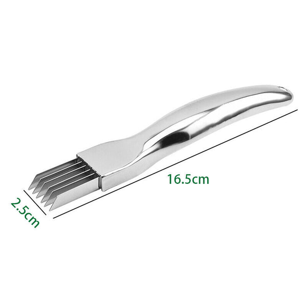 Stainless Steel Scallion Spring Onion Vegetable Shredder Slicer Knife Cutter