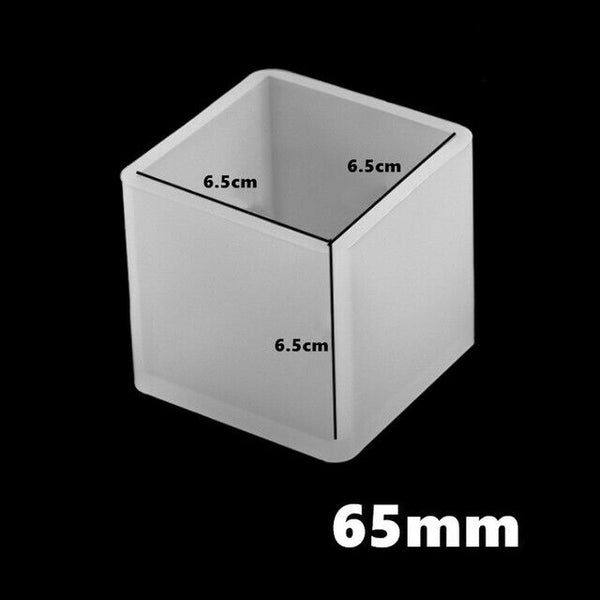 Square Cube Resin Casting Mold Silicone Dried Flower Specimen Making Epoxy Mould