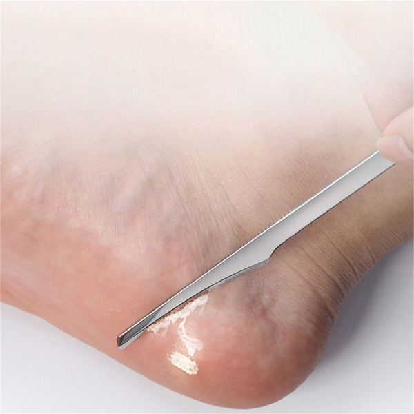 Stainless Steel Foot Pedicure Knife Callus Dead Skin Remover Scraper Tool Scrapi