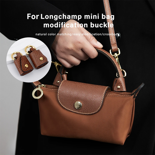 Crossbody Bags Accessories Hang Buckle Genuine Leather Strap For