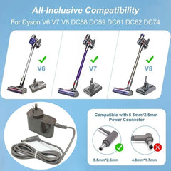 Vacuum Charger – for Dyson V6 V7 V8 V10 V11 Cordless