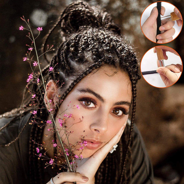 3x Bamboo Crochet Dreadlock Hook Needle Dread Tool Braiding Hair Maintenance Cra