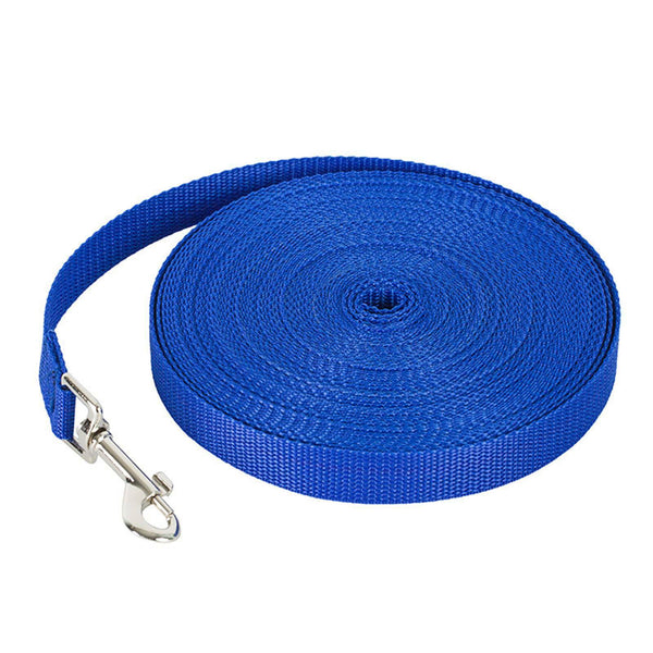 1.8-30m Dog Leash Pet Puppy Training Obedience Recall Lead Outdoor Walk Leashes