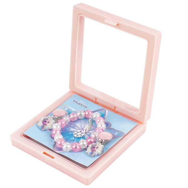 3PCS Frozen Bracelet Set Cute Hair Clip Earrings Kids Girls Jewellery Gift