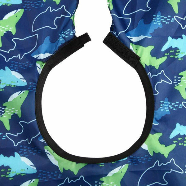 1X Kids Haircut Cape Salon Waterproof Hair Cutting Gown Nylon Hairdresser Barber