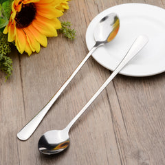 Long Handled Spoons 9pk – Stainless Steel Latte & Iced Tea Spoons
