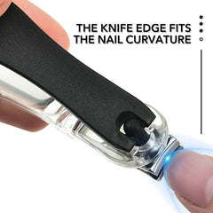 2in1 Grip 360 Rotary Finger Toe Clipper Nail Clippers Clipper Trimmer Cutter AU