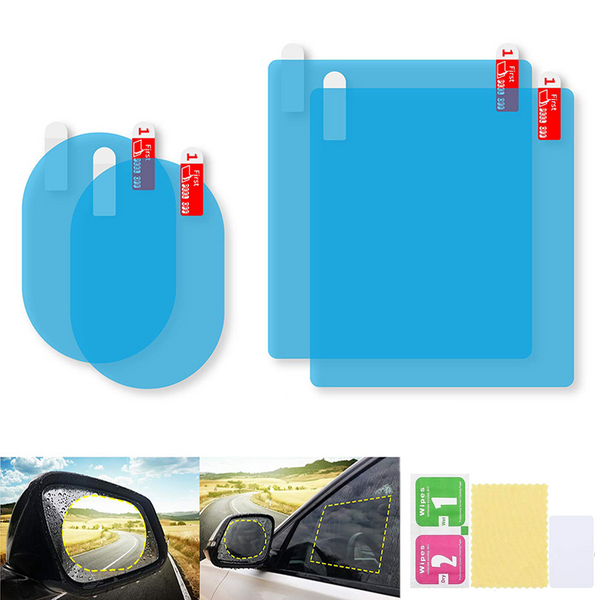 Car Side Truck Rearview Mirror Protector Film Waterproof Anti-Fog Rain-Proof AU