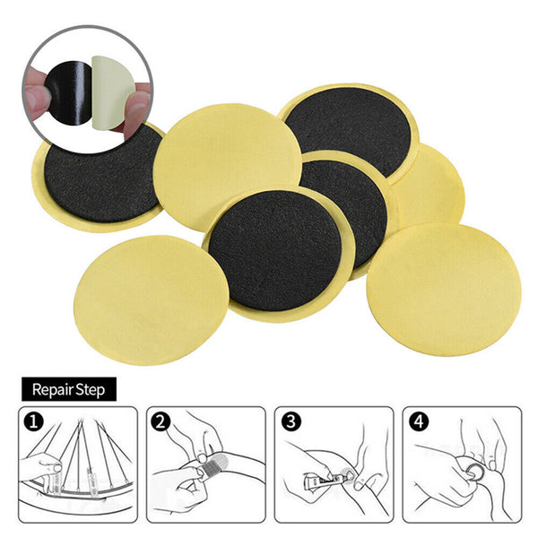 Bicycle Tube Glueless Patch Kit - 20 Pieces - Bike Puncture Repair Kit AU STOCK