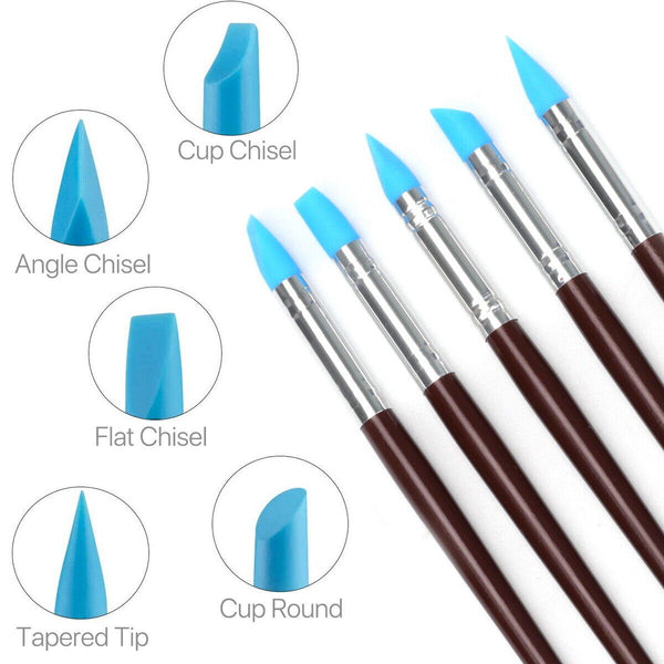 10X  Set Polymer Clay Tools Modelling Sculpting Tool Pottery Models Art Projects