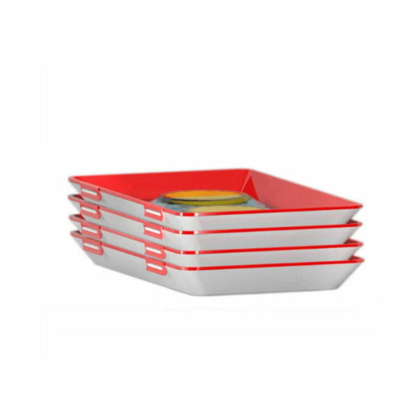 PK1/4 Container Healthy Preservation Tray Storage Set Food Kitchen Tools ACB#