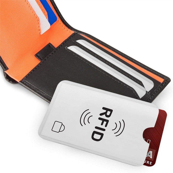 RFID Blocking Sleeve Secure Credit Debit Card ID Protector Anti Scan AUS