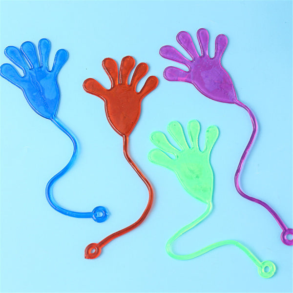 Sticky Hands Stretchy Jelly Kids Toy Party Novelty Gift Stock Filler