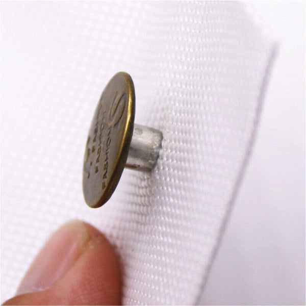 10pcs Jeans Button 20 mm Denim Jeans Jacket Buttons Repair Replace AU SELLER