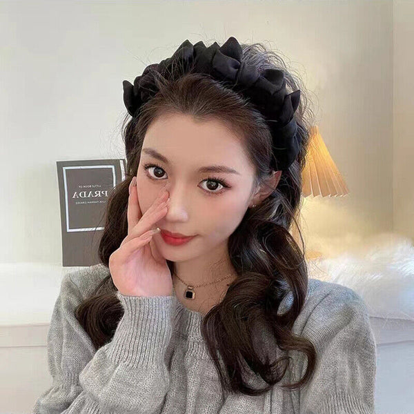 Hair Band Sponge Headband Female Hairbands Korean Style Headwear Wide Hair Hoop