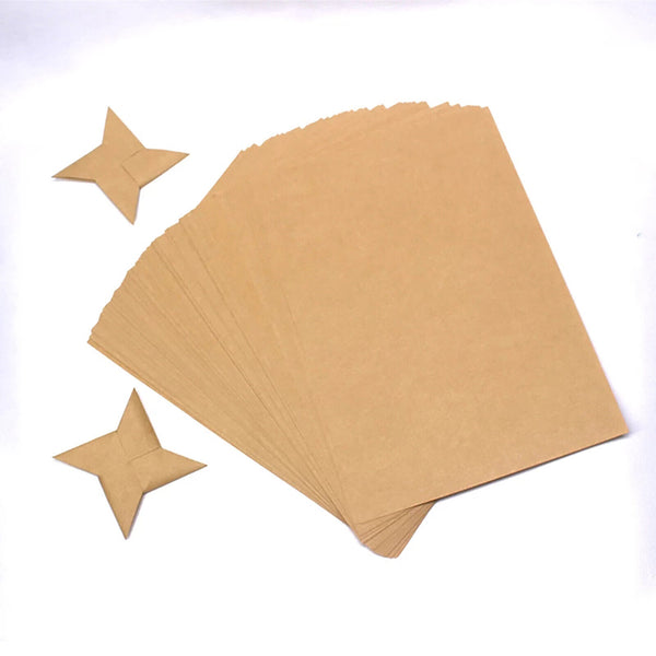 200x A4 250GSM Brown Kraft Thick Paper Sheet Natural Recycled Invitation Wedding
