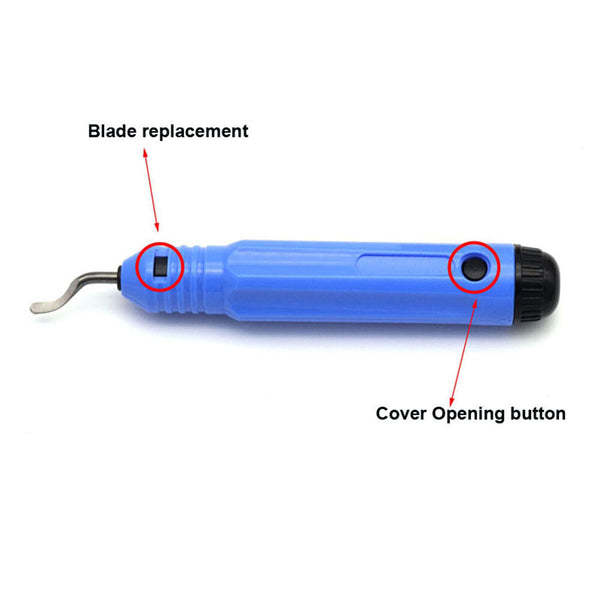 Pocket Deburring Tool 365° Swivel Head With Repalcement Blades Tools For Bosch