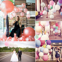 90cm Giant Jumbo Balloon Latex Balloons Large Circular Birthday Wedding Party